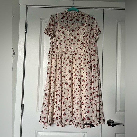 Mini Chiffon Smocked Dress - Picture 2 of 4